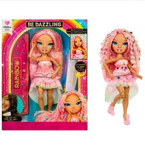 NEW Rainbow High Be Dazzling ADELINE ROSE Doll - DIY Gem Machine